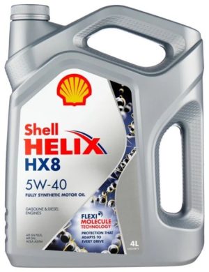 Масло SHELL HELIX 5W/40 c 4л, шт
